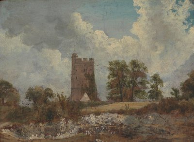 Kiliseli Manzara by Frederick W. Watts