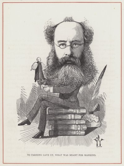 Anthony Trollope, romancı by Frederick Waddy