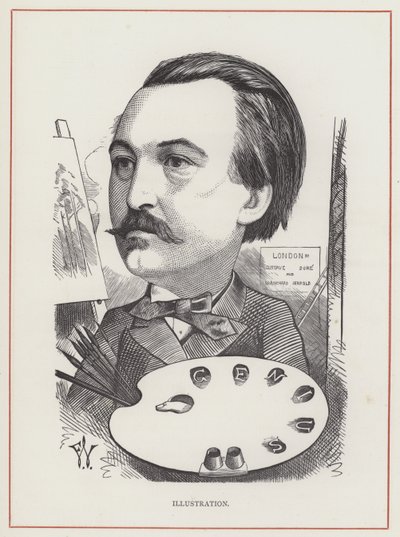 Gustave Dore, İllüstrasyon by Frederick Waddy