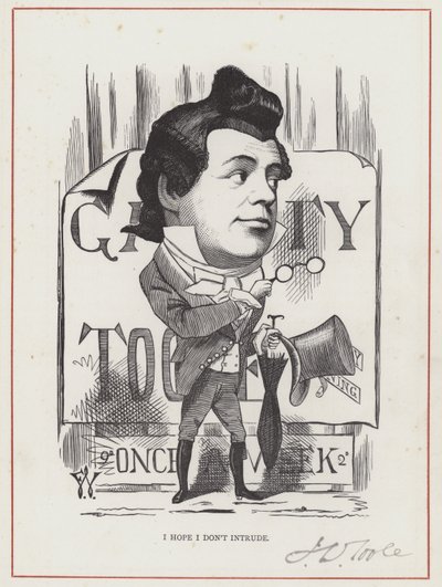 JL Toole, Komedyen by Frederick Waddy