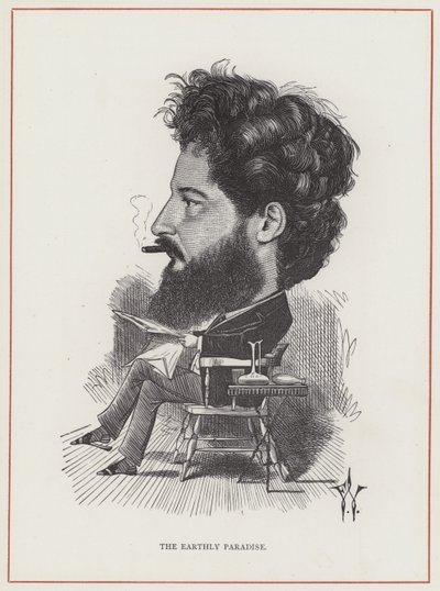 William Morris, Dünyevi Cennet by Frederick Waddy