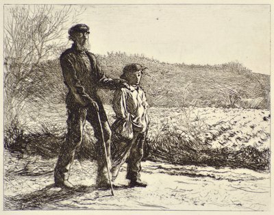 Kör Adam by Frederick Walker