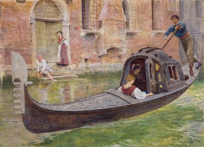 Gondol, 1868 by Frederick Walker