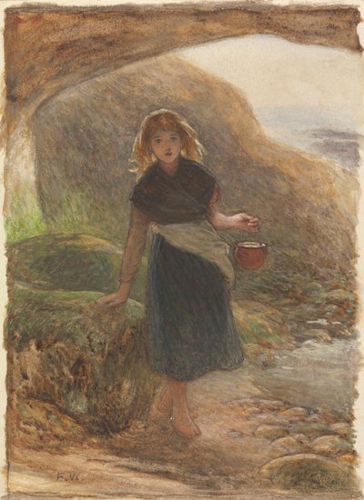 midye toplayıcı by Frederick Walker