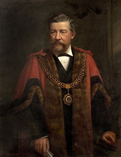 Alderman WG Ward, 1878 by Frederick Warsop