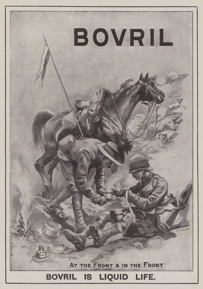Reklam, Bovril (gravür) by Frederick William Burton