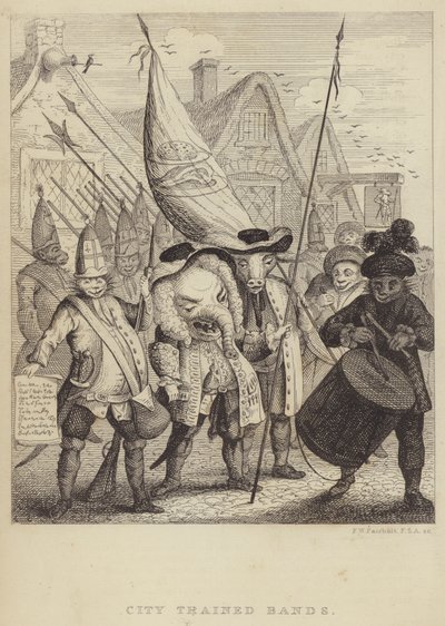 Şehir Eğitimli Gruplar: Londra Şehri ile ilişkili milisler ve 1745 Jacobite İsyanı