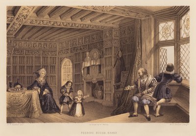 Feering Evi, Essex (aquatint) by Frederick William Fairholt