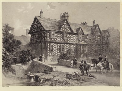 Pitchford Salonu, Shropshire by Frederick William Hulme