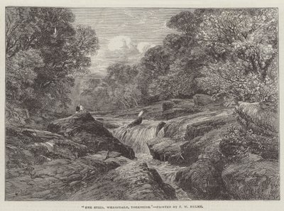 Strid, Wharfdale, Yorkshire by Frederick William Hulme