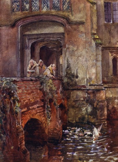 Baddesley Clinton Salonu by Frederick William Newton Whitehead