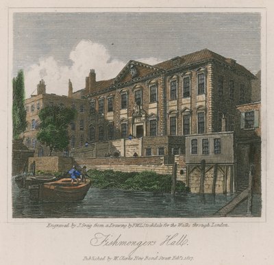 Balıkçılar Salonu, Upper Thames Street, Londra by Frederick Wilton Litchfield Stockdale