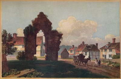 Eski Bir Şapelin Kalıntıları, Milkhouse Caddesi, Cranbrook Yakınında, Kent, 1813 by Frederick Wilton Litchfield Stockdale