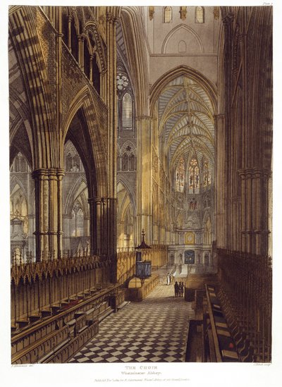 Koro, Westminster Abbey