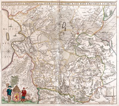 Drenthe, Overijssel, Hollanda by Frederick de Wit