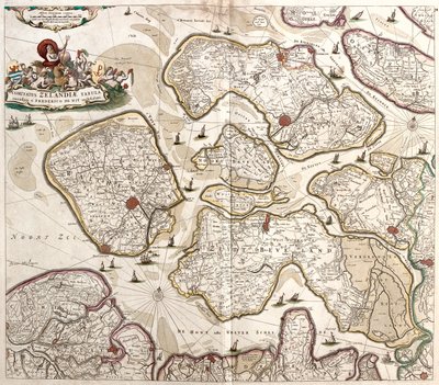 Zeeland, Hollanda by Frederick de Wit