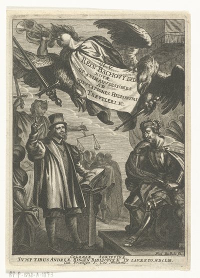 Reinhard Bachow von Echt ve Hieronymus Treutler