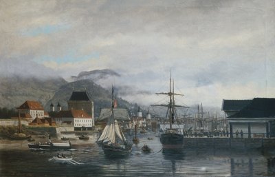 Bergen limanı, Tollboden by Frederik Sorvig
