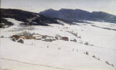 Kış Manzarası by Fredrik Kolstoe
