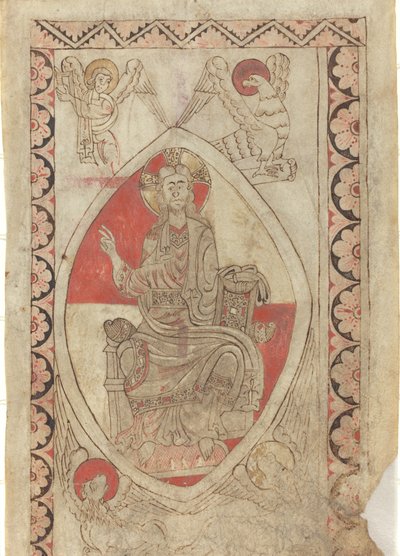 İsa Majesteleri [rekto] by French 12th Century