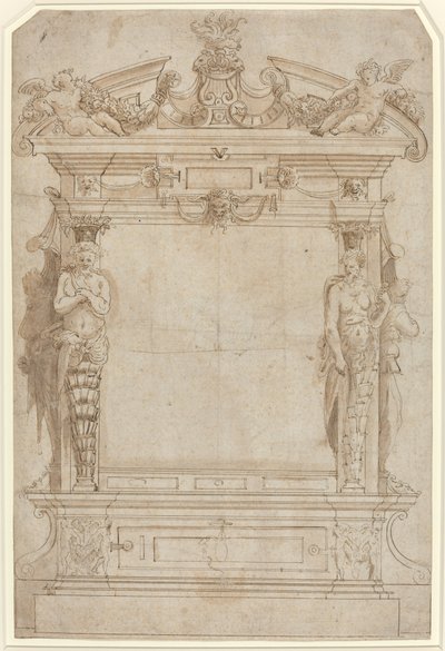 Mimari Çerçeve için Tasarım by French 16th Century