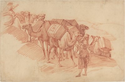 deve kervanı by French 18th Century