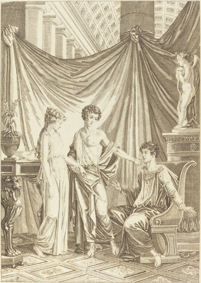 iki arkadaş by French 18th Century
