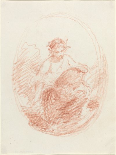alegorik figür by French 19th Century