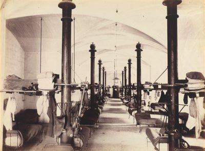 Muhafız Odaları, Papalar Sarayı, Avignon, Fransa by French 19th Century