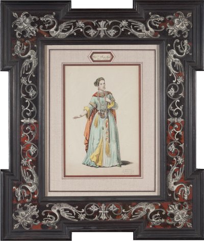 Elisa Rachel, Judith rolünde, 1843 by French Master