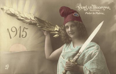 1915, Vers Le Triomphe, Vatan İçin by French Photographer