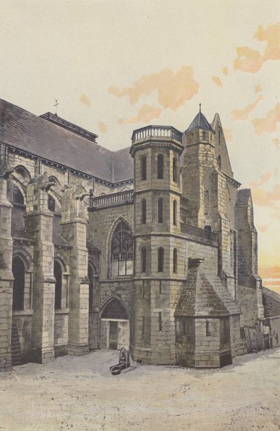 Aigueperse, Eglise, Cephe S by French Photographer