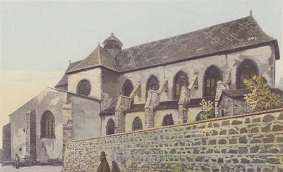 Ambierle, Eglise, Cephe S by French Photographer