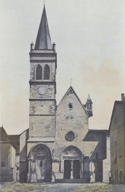 Ambronay, Eglise, Cephe O by French Photographer