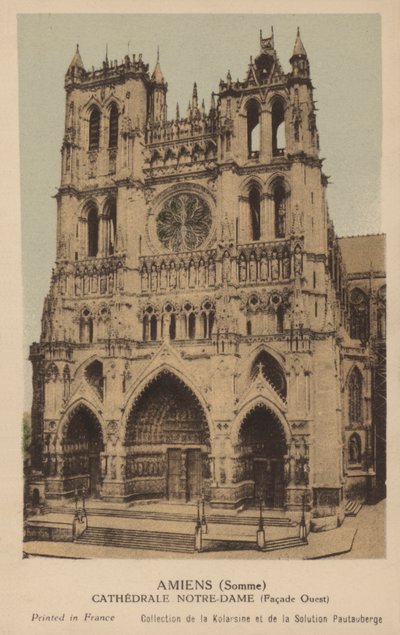 Amiens, Notre Dame Katedrali by French Photographer