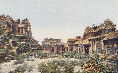 Angkor Wat, Kamboçya (renkli fotoğraf) by French Photographer
