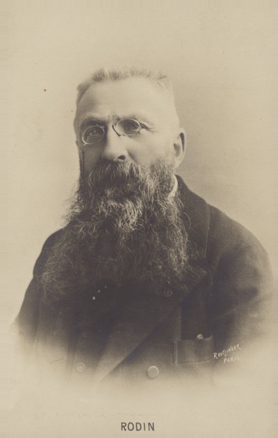 Auguste Rodin, Fransız heykeltıraş by French Photographer