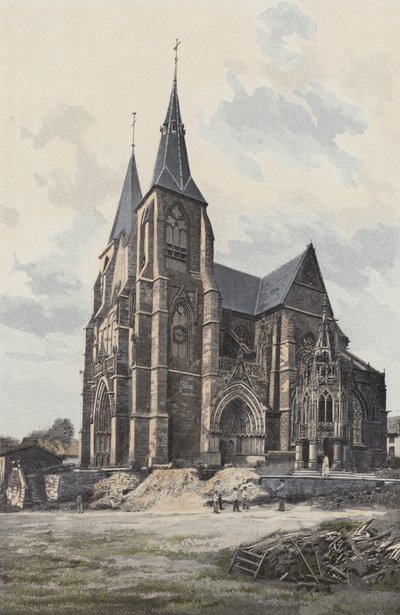 Avioth, Kilise, Topluluk S O by French Photographer