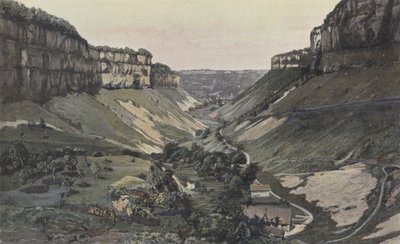 Baume-les-Messieurs, Vadi ve köy by French Photographer
