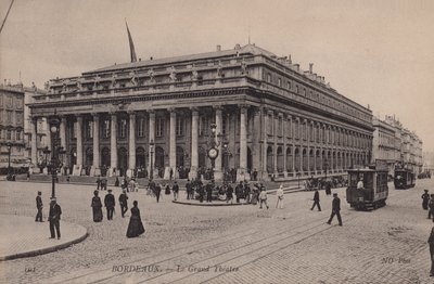 Bordeaux, Büyük Tiyatro by French Photographer