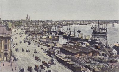 Bordeaux, Place Richelieu, Quais Louis XVIII, des Chartrons ve Bacalan by French Photographer