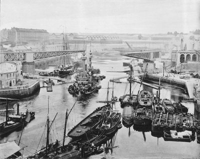 Brest - Dönen Köprü (s/b fotoğraf) by French Photographer