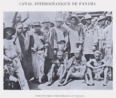Kanal Interoceanico De Panama (s/b fotoğraf) by French Photographer