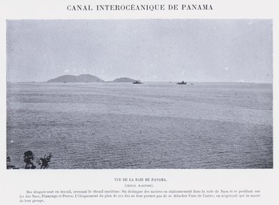 Kanal Interoceanico De Panama (s/b fotoğraf) by French Photographer