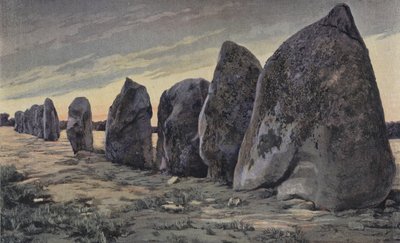 Carnac, Kerlescan hizalamaları by French Photographer