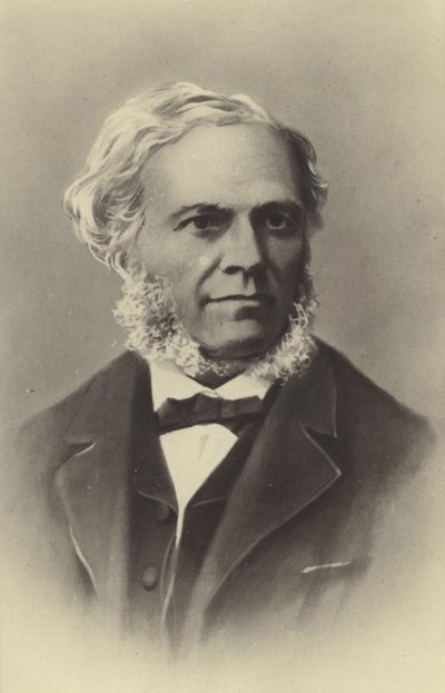Cesar Franck, Belçika doğumlu besteci, piyanist, orgcu ve müzik öğretmeni by French Photographer