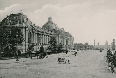 Champs-Elysees, Let Petit Palais, Champs Elysees, Küçük Saray (fotogravür) by French Photographer