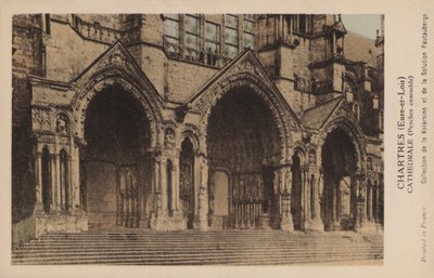 Chartres, Eure-Et-Loir, Katedral, Porche Topluluğu by French Photographer