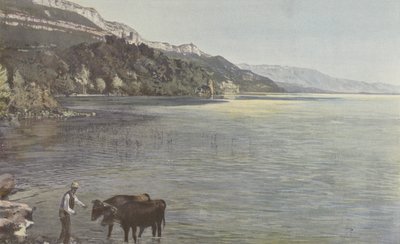 Chindrieux, Chateau de Chatillon ve Lac du Bourget by French Photographer