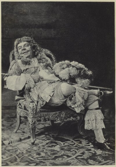 Coquelin Mascarille olarak (fotogravür) by French Photographer